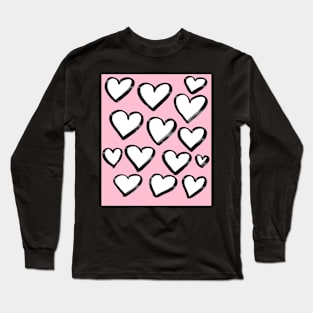 Hearts Long Sleeve T-Shirt